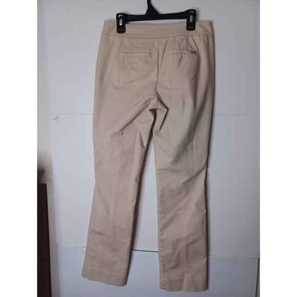 WHITE HOUSE BLACK MARKET Perfect Form Beige Petites Pants Women’s Sz 0P - Picture 6 of 6
